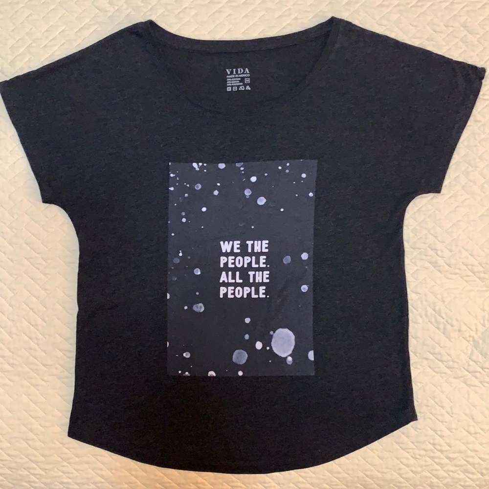 “We The People” Boatneck Boyfriend Tee